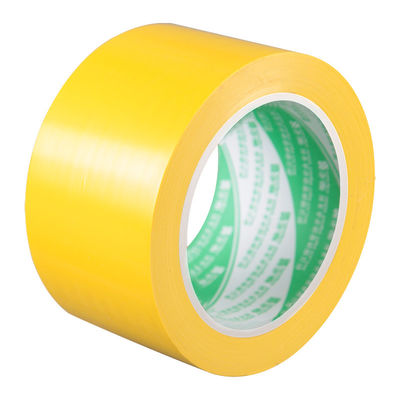 Nastro adesivo per pavimenti in PVC di corsia di sicurezza Precauzione Marcatura 48mm personalizzata
