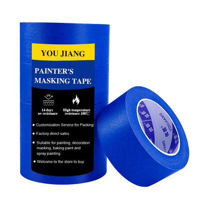Pittori per auto ad alta temperatura Nastro mascherante Low Tack Anti UV