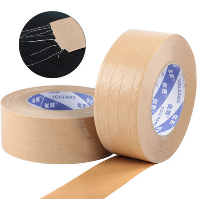 Nastro di imballaggio di carta kraft perforata adesivo a caldo