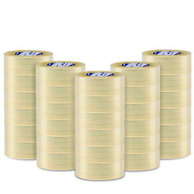 Acqua resistente BOPP Bag Sealing Tape Imballaggio trasparente BOPP Plain Tape