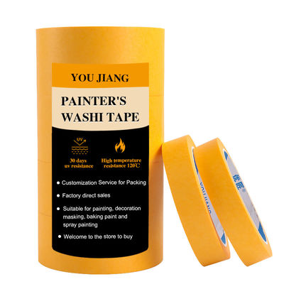 Il nastro giallo originale di verniciatura multi-superficie protegge le superfici per interni ed esterni