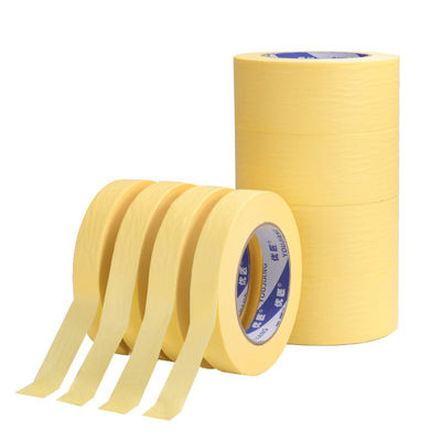 Nastro di mascheratura in carta crepe - Protezione delle superfici durante la verniciatura, la decorazione, 50 mm x 50 m Beige
