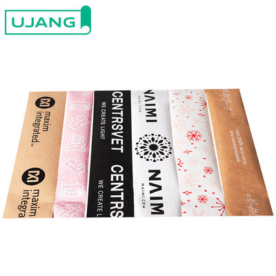 Eco-Friendly Custom Logo Stampato Self Adhesive Kraft Paper Tape Nastro di imballaggio