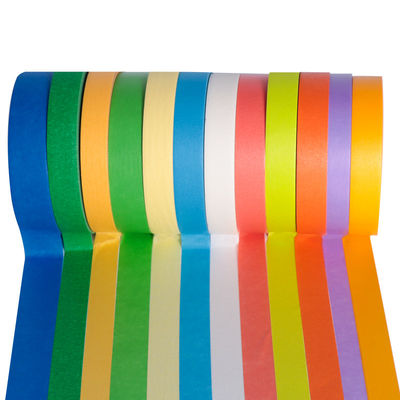 Colore personalizzabile per il mascheramento del nastro ad uso artistico per la facile rimozione di carta crepe colorata