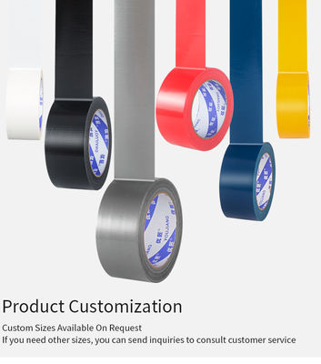 Nastro adesivo rosso brillante con adesivo di gomma per uso multiuso Nastro adesivo decorato