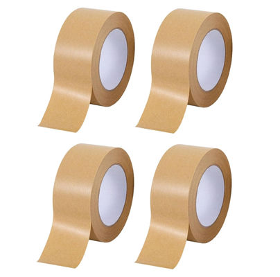 Nastro di imballaggio di carta kraft di larghezza 3' Nastro di imballaggio di carta kraft di larghezza 3' Nastro di imballaggio rinforzato ad acqua attivato