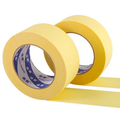 Resistenza ad alta temperatura UV Resistenza pittori mascheramento adesivo gomma gomma facile lacrima tape di verniciatura auto