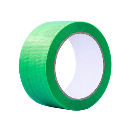 Nastro di mascheratura in tessuto PE ad alta resistenza Film di plastica cucitura / mascheratura industriale per la personalizzazione di massa
