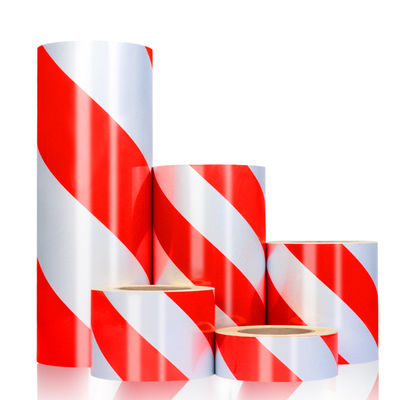 Dispositivo di rilevamento Rosso Verde Bianco Giallo Nero Pvc Riflettente Barricata Avvertenza Pericolo di sicurezza Nastro di avvertenza