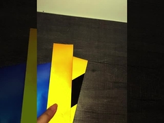 Certificato REACH/ROHS/ISO9001/Duplice colore/Nastro di avvertimento in PVC per zone di pericolo e di avvertimento