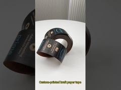 Nastro adesivo autoadesivo ad un solo lato eco-compatibile con stampa del logo personalizzato